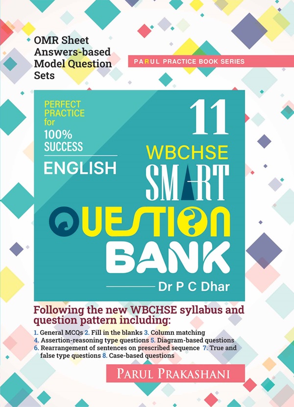 SMART QUESTION BANK ENGLISH Parul front