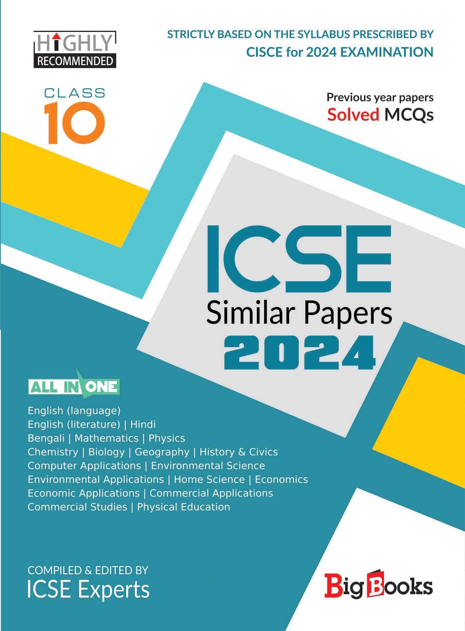 ICSE SIMILAR PAPERS 2024 (CLASS 10) Online Books Shop Online Books