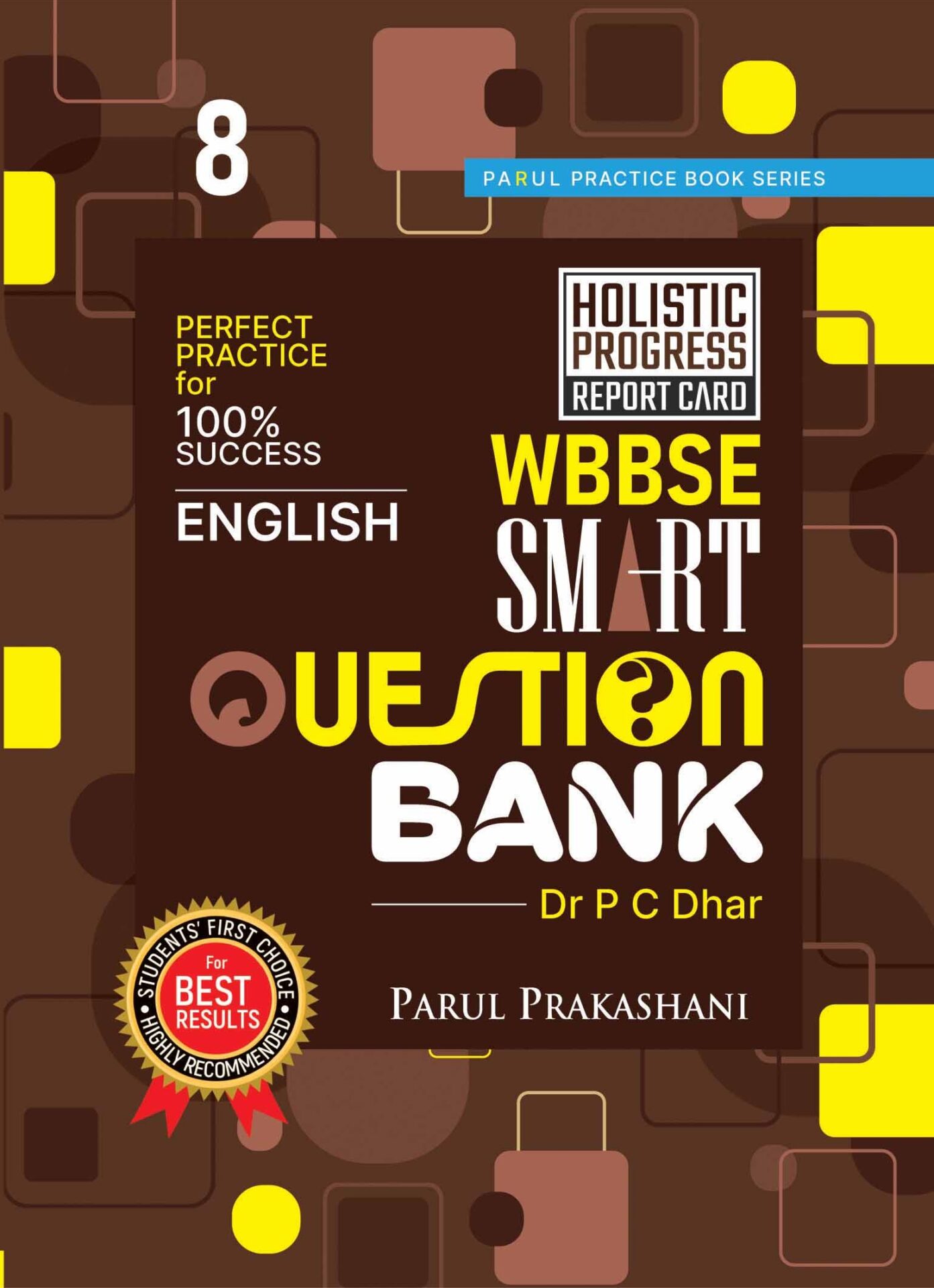 SMART QUESTION BANK ENGLISH-8 front